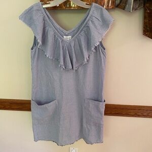 VELVET BY GRAHAM AND SPENCER STRIPE DRESS size small